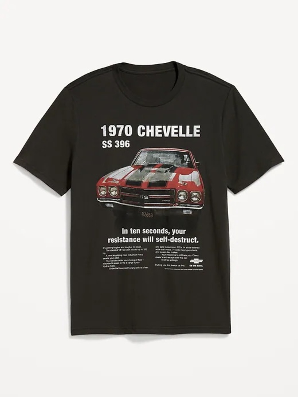 Chevrolet Chevelle graphic shirt old navy XXL